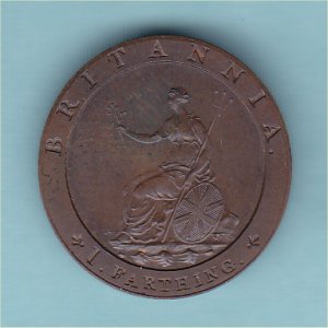 1798%20Cartwheel%20Pattern%20Farthing,%20George%20III,%20Unc Reverse