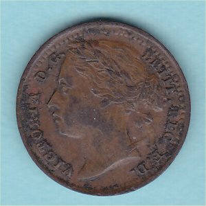 1884 Third Farthing, Victoria, aVF