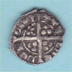 Silver Farthing (b), Edward, Fine Reverse