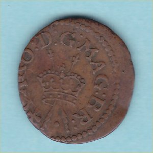 Farthing, Richmond OVAL P271 mm Cross Patee, VF