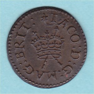 Farthing, Lennox P77 Grapes, VF