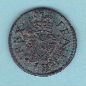 Farthing, Lennox P97 Woolpack, Fine Reverse