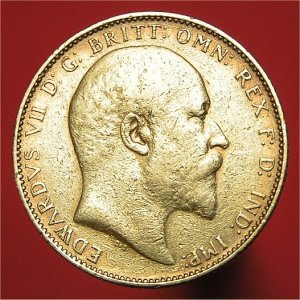 1902P Sovereign, Edward VII, GEF