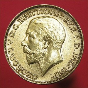 1911C Sovereign, George V, VF