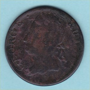 1781 HalfPenny, evasion, aFine