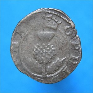 Scottish EightPenny Groat, Edinburgh, James VI, F