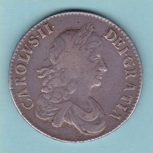 1671 Crown, Charles II aVF