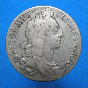 1695 Crown, William III, Fine