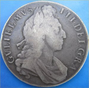 1700 Crown, William III,  F