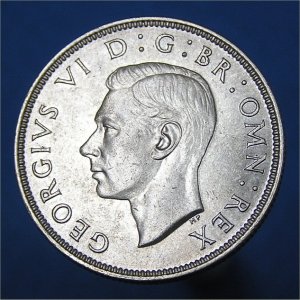 1937 Florin, George VI aUnc