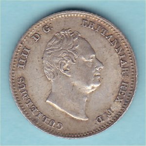 1836 (b) Groat, William IV, VF