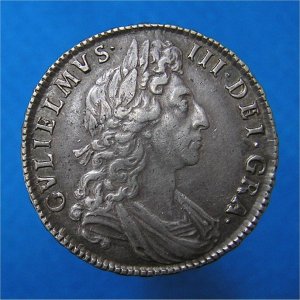 1698 HalfCrown, William III aEF