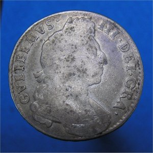 1699 HalfCrown, William III aF