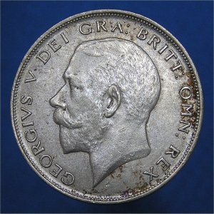 1922 HalfCrown, George V aVF/VF+