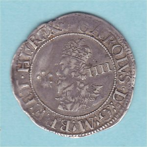 Charles I Groat, Aberystwyth, S2893 VF+