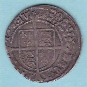 Henry VIII (b) Groat, S2337D VF Reverse