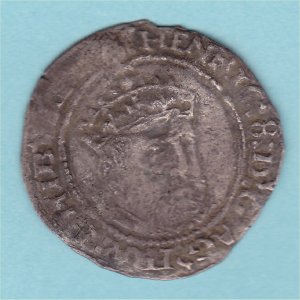 Henry VIII Groat, S2403 aVF