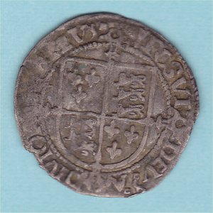 Henry VIII Groat, S2403 aVF Reverse