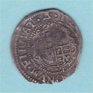 Charles I Half Groat, Triangle, S2832 Fine Reverse