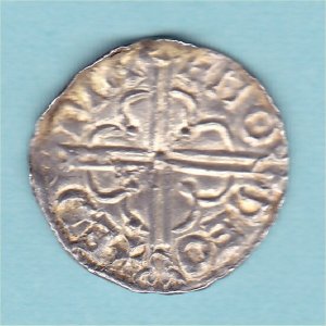 Penny, CNUT Quatrefoil, S1157 VF Reverse