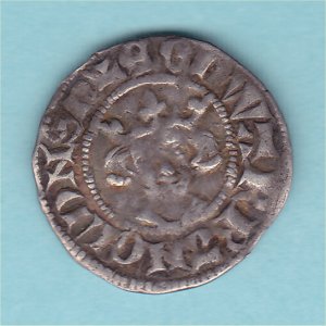 Edward I Penny, S1419 Canterbury, VF