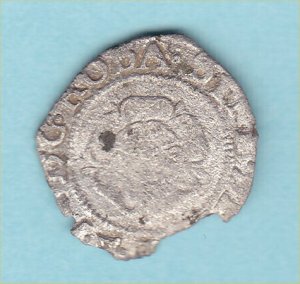 Edward VI Base Penny, S2474 aFine