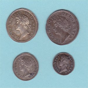 1686 Maundy Set, James II, aEF