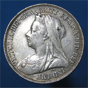 1898 Shilling, Victoria, gFine