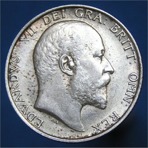 1906 Shilling, Edward VII, gEF