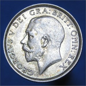 1915 Shilling, George V, gVF