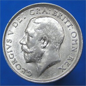 1916 Shilling, George V, EF