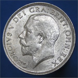 1917 Shilling, George V, aEF