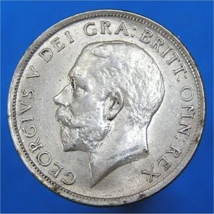 1920 Shilling, George V, normal S4023 aEF