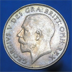 1921 Shilling, George V, aEF