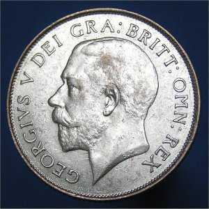 1923 Shilling, George V, gEF