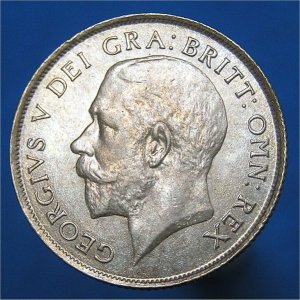 1924 Shilling, George V, gEF