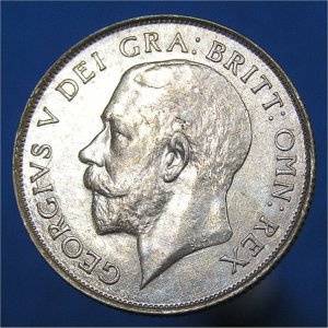 1925 Shilling, George V, RARE Unc