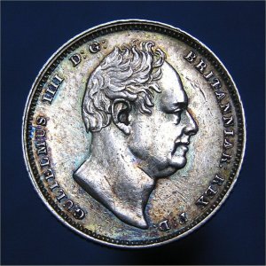 1834 Sixpence, William IV, EF+